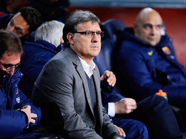 Gerardo Martino's Barcelona trail Real Madrid by four points