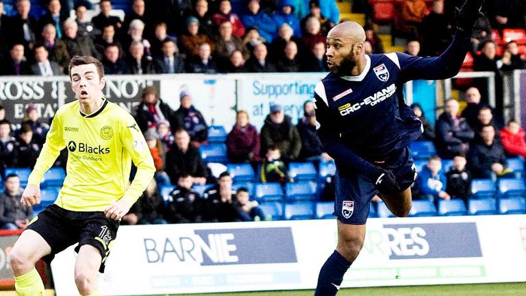 Yoann Arquin gives Ross County the lead against St Mirren
