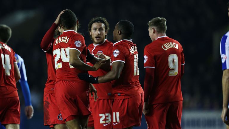 Charlton: Celebrate their opening goal