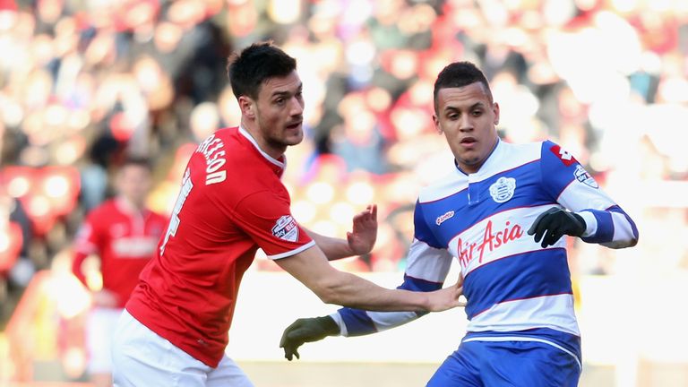 Johnnie Jackson (l): Headed Charlton to three points