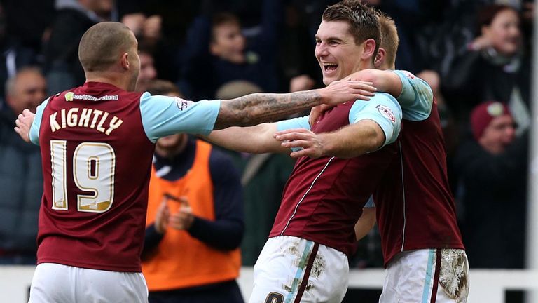 Sam Vokes: Scored twice for Burnley