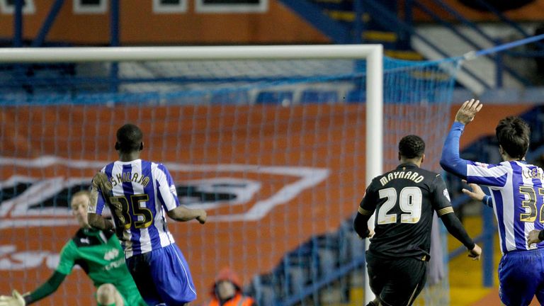 Nicky Maynard: Scores for Wigan