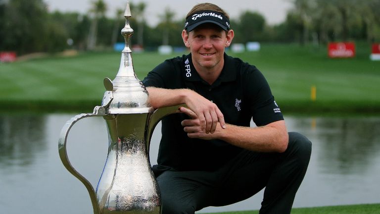Stephen Gallacher: With Dubai Desert Classic trophy