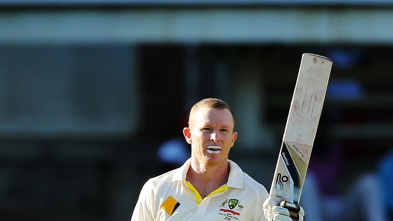 Chris Rogers: Australia opener celebrates a century against South Africa