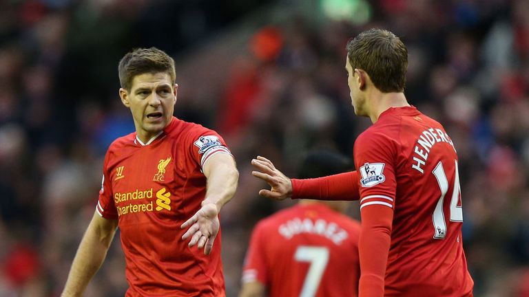 Steven Gerrard and Jordan Henderson: Backed for England by Paul Scholes