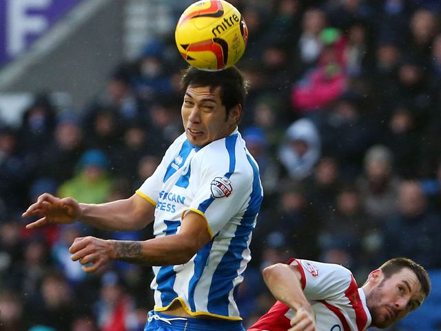 Leonardo Ulloa: Missed a penalty for Brighton