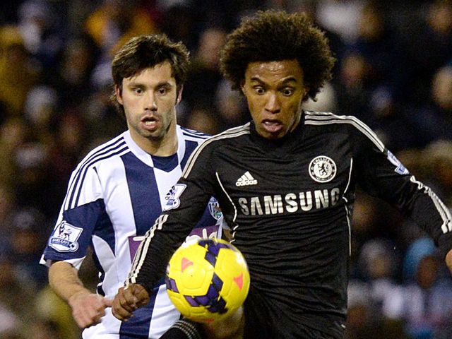 Willian looks to get forward for Chelsea