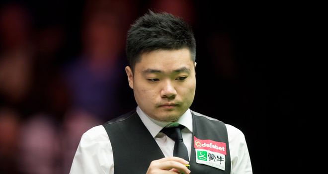 Ding Junhui: Rattled off six straight frames en route to a 9-5 win over Judd Trump