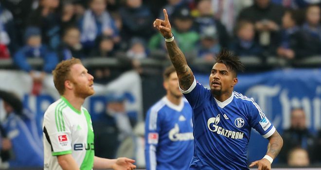 Kevin-Prince Boateng gave Schalke the lead