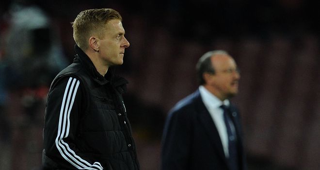 Garry Monk and Rafa Benitez: Watching on at San Paolo