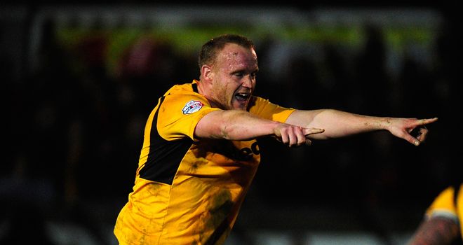 Lee Minshull: Rescues a point for the Exiles