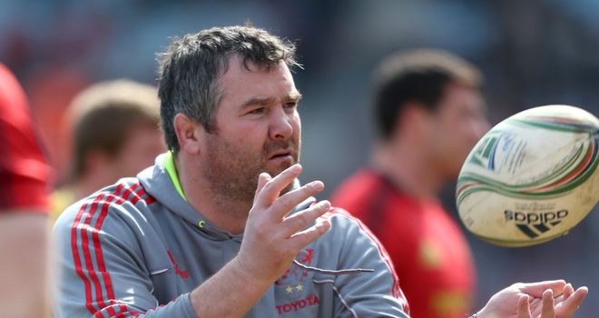 Anthony Foley: named the new coach at Munster.