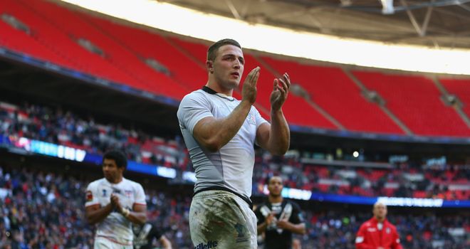 Sam Burgess: Has targeted a place in England's World Cup squad next year