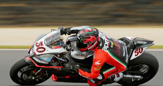 Sylvain Guintoli: Took first pole of the season