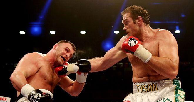 Tyson Fury: Eyeing improvement in the coming months