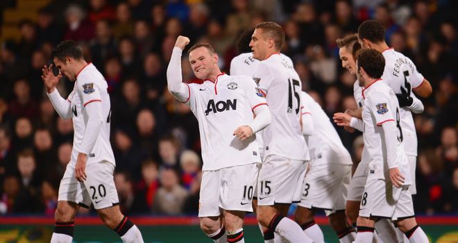 Wayne Rooney: Netted fine goal as Manchester United saw off Crystal Palace 2-0