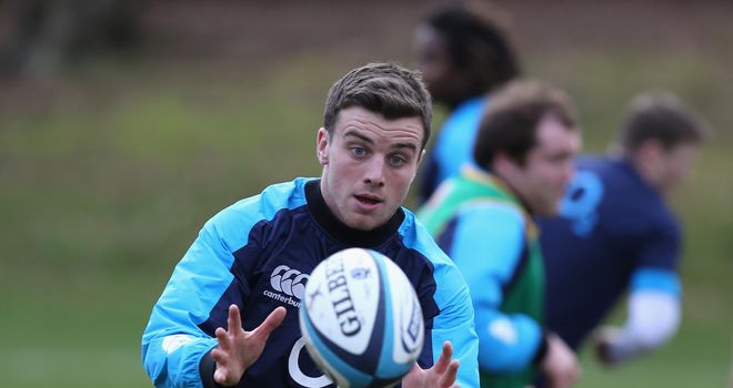 George Ford: Set to win his first senior England cap