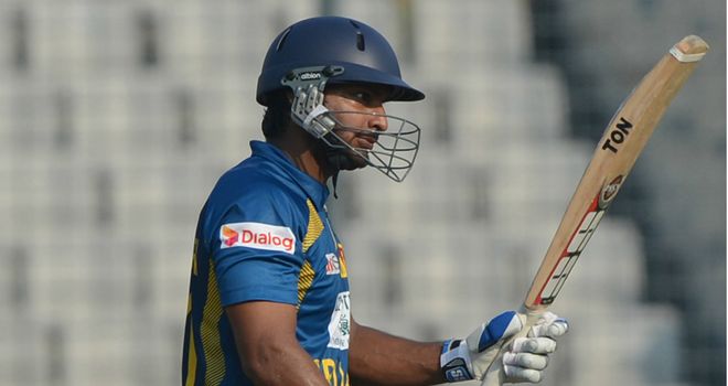 Kumar Sangakkara: Struck his 17th ODI century as Sri Lanka sealed series victory over Bangladesh