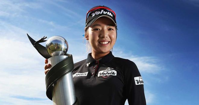 Mi Hyang Lee: South Korean star proudly displays the New Zealand Open trophy