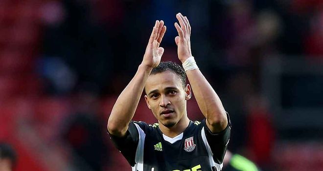 Peter Odemwingie: Scored his first goal for Stoke against Southampton