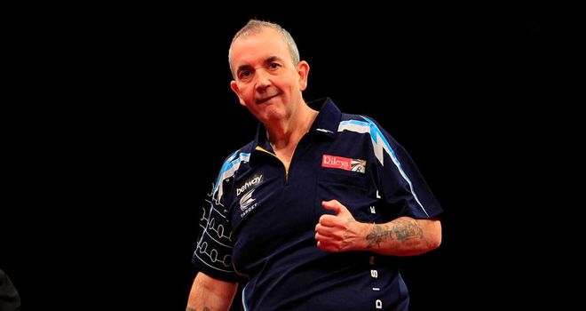 Phil Taylor: Had a liking for double 16 in his victory over Simon Whitlock