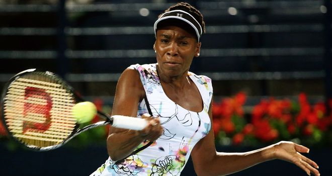 Venus Williams: Set for Dubai semi-final spot