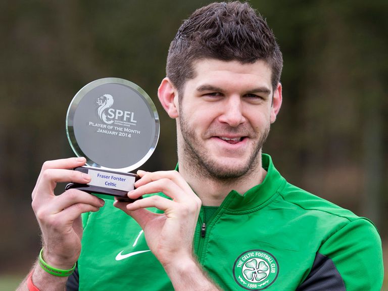Fraser Forster: Recently eclipsed Charlie Shaw's 92-year-old club record