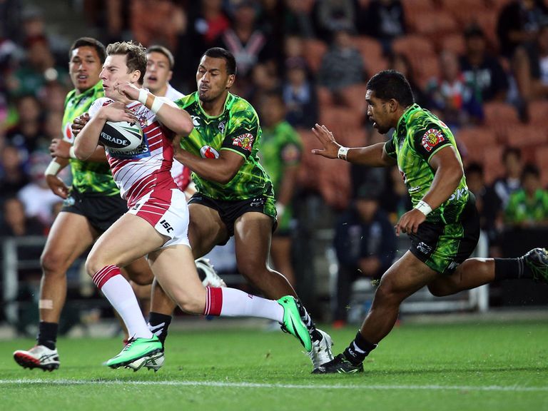 George Williams surges forward for Wigan