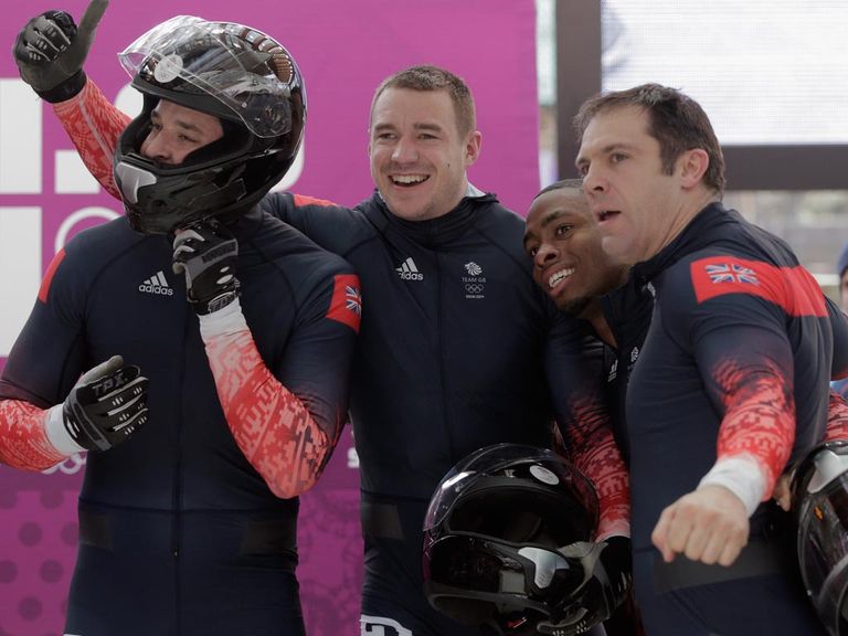 Great Britain 1 finished fifth in the four-man bob