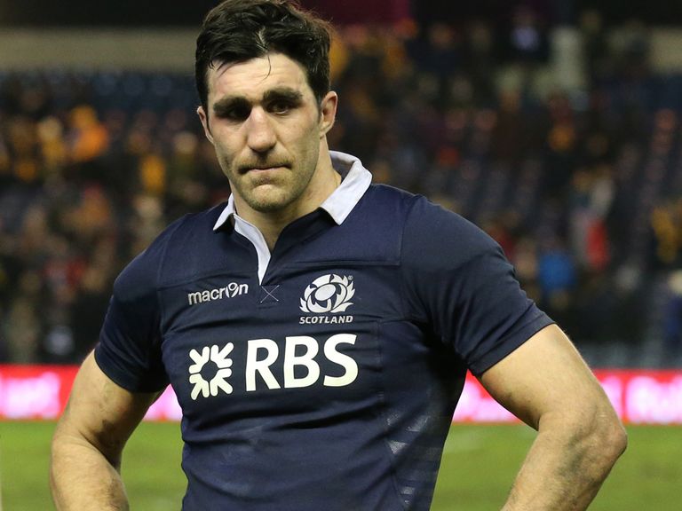 Brown: Dropped for Saturday's Calcutta Cup contest