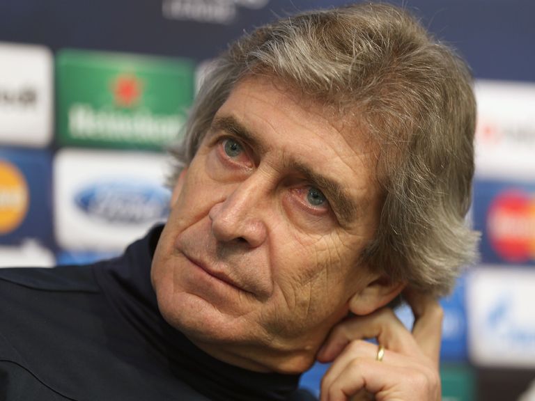 Pellegrini gave his thoughts ahead of the clash with Barcelona