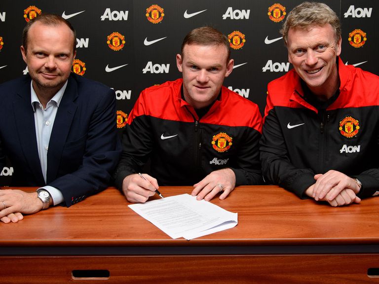 Moyes had some harsh words for Rooney earlier this season