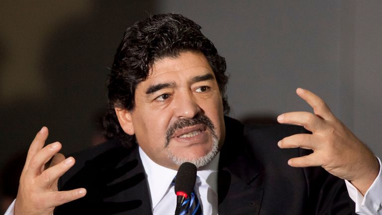 Diego Maradona: Claims that he was rejected entry