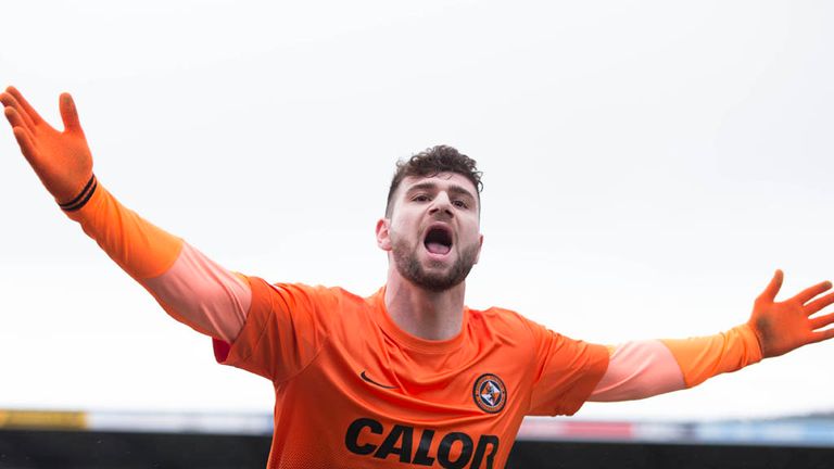 Nadir Ciftci: Strikes late to floor St Mirren at Tannadice