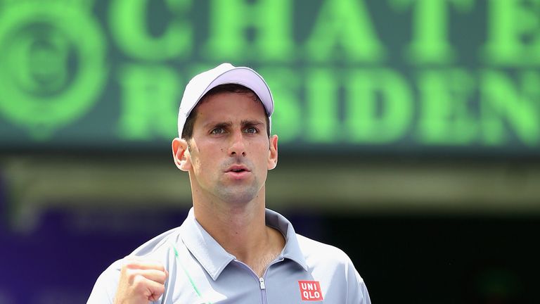 Novak Djokovic: Bidding for a fourth Miami title