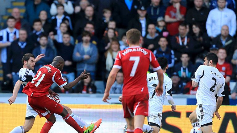 Youssouf Mulumbu: Secures West Brom a vital three points