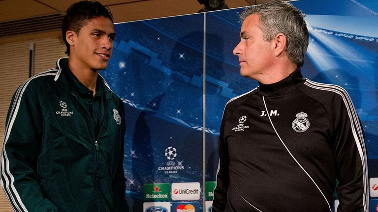 Raphael Varane was given opportunities under Mourinho at Real Madrid