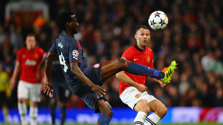 In action against Olympiakos