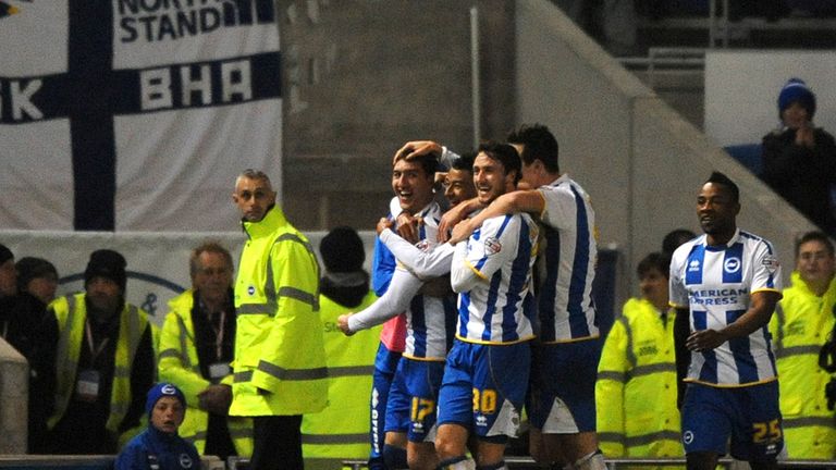 Stephen Ward celebrates settling the outcome at the Amex