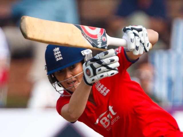 Captain Charlotte Edwards led the way with 80 for England