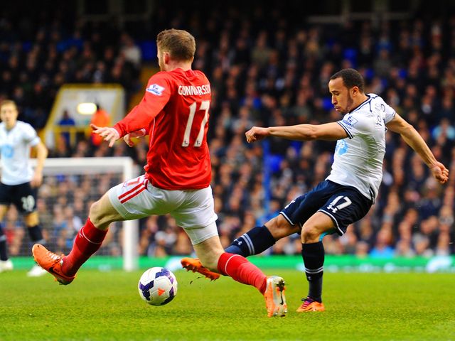 Andros Townsend takes a shot