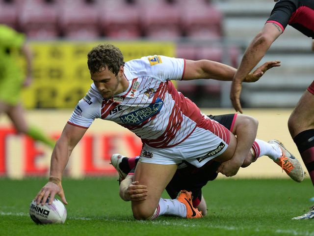 Sean O'Loughlin scored two tries for Wigan