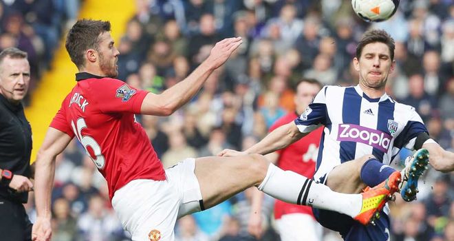 Michael Carrick: Manchester United midfielder was pleased with win at West Brom