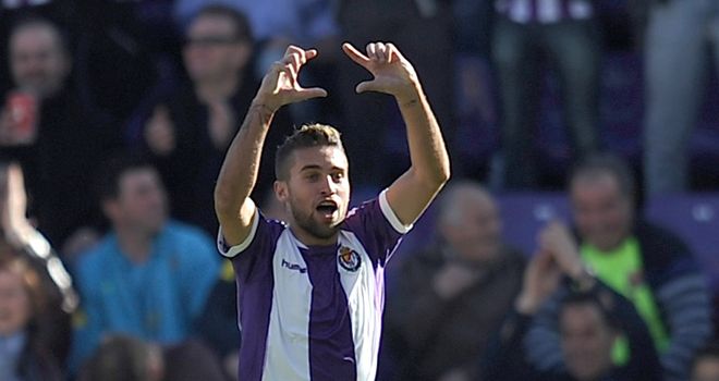 Fausto Rossi celebrates the goal that stunned Barca
