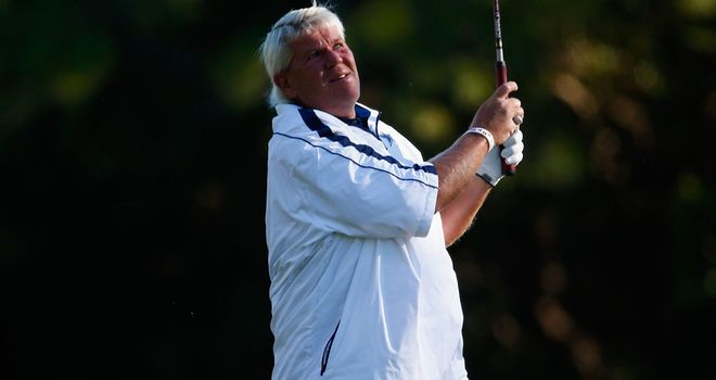 John Daly during his second-round 90 at Copperhead