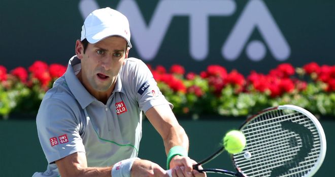 Novak Djokovic: Eased past Julien Benneteau to reach semi-finals at Indian Wells