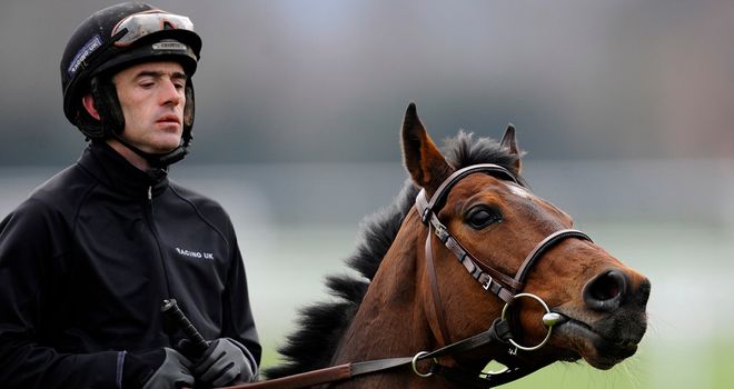 Ruby Walsh and Hurricane Fly at Cheltenham on Monday