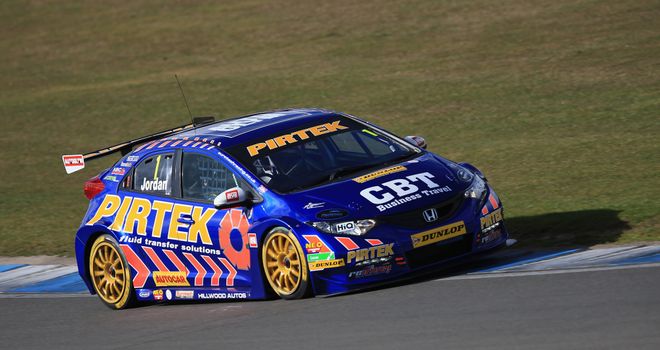 Andrew Jordan: Made a strong start to the defence of his title