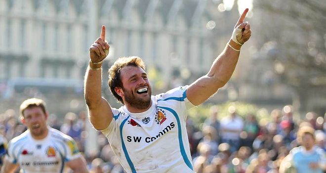 Luke Arscott: Exeter full-back heading to Bath