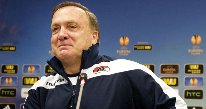 Dick Advocaat: AZ Alkmaar coach hoping his side can pull off a shock